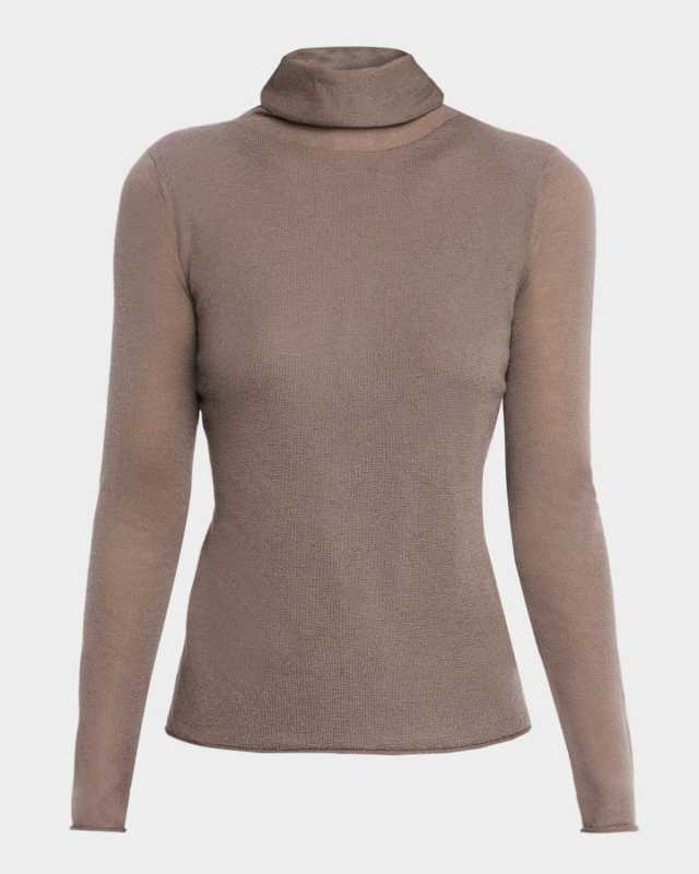 Featherweight Cashmere Turtleneck